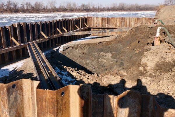Sheet and Shell Piling – St. Joseph