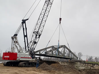 Link Belt LS138 Lattice Boom Crawler Crane